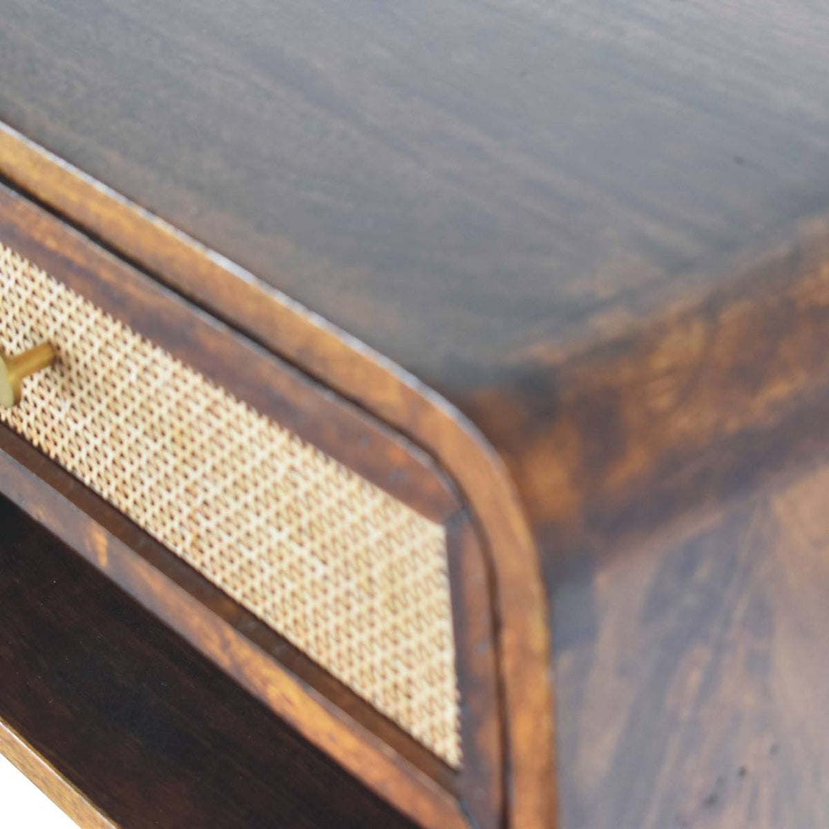 Malibu Rattan Wall Mount Woven Nightstand