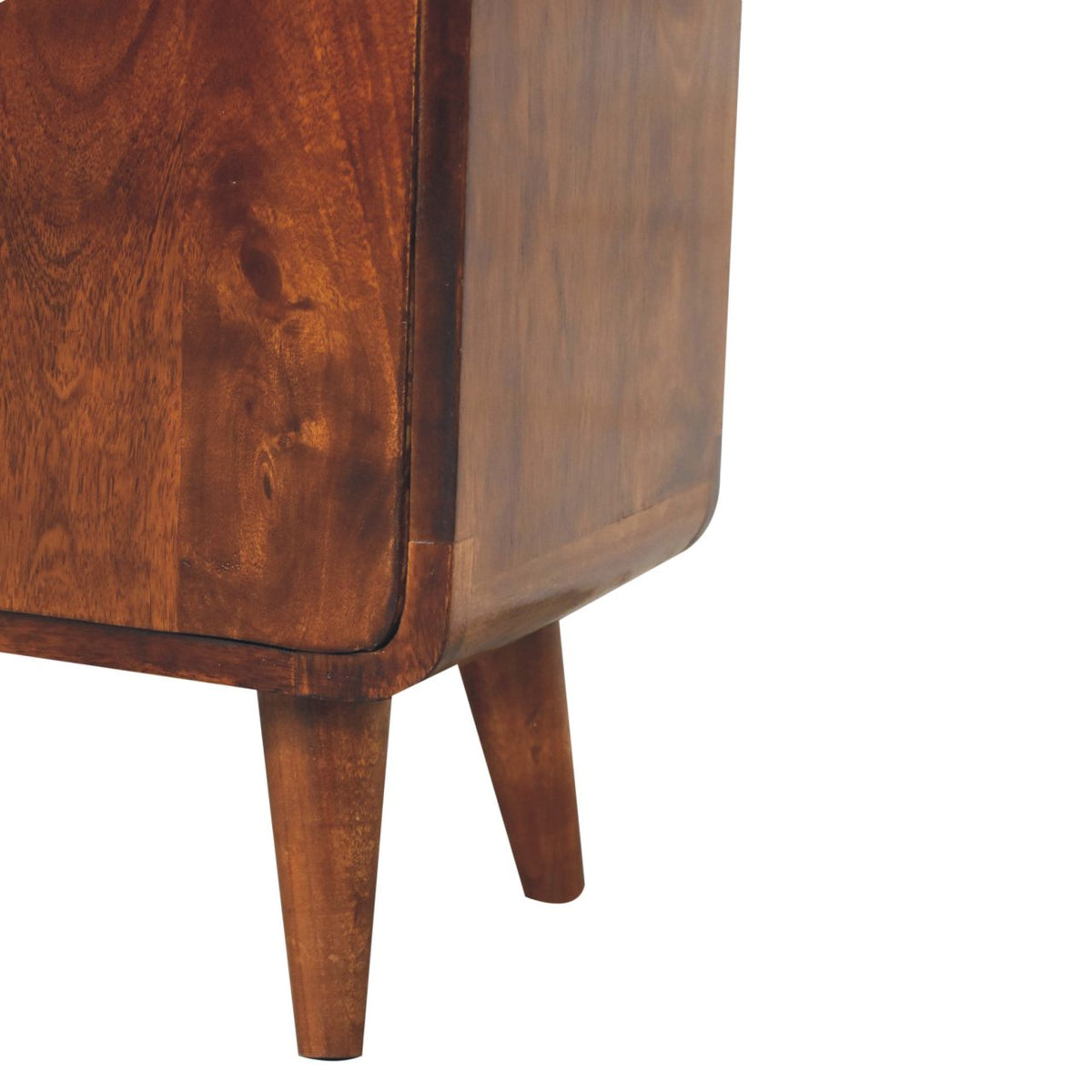 Small Chestnut Wood 2 Door Storage Cabinet