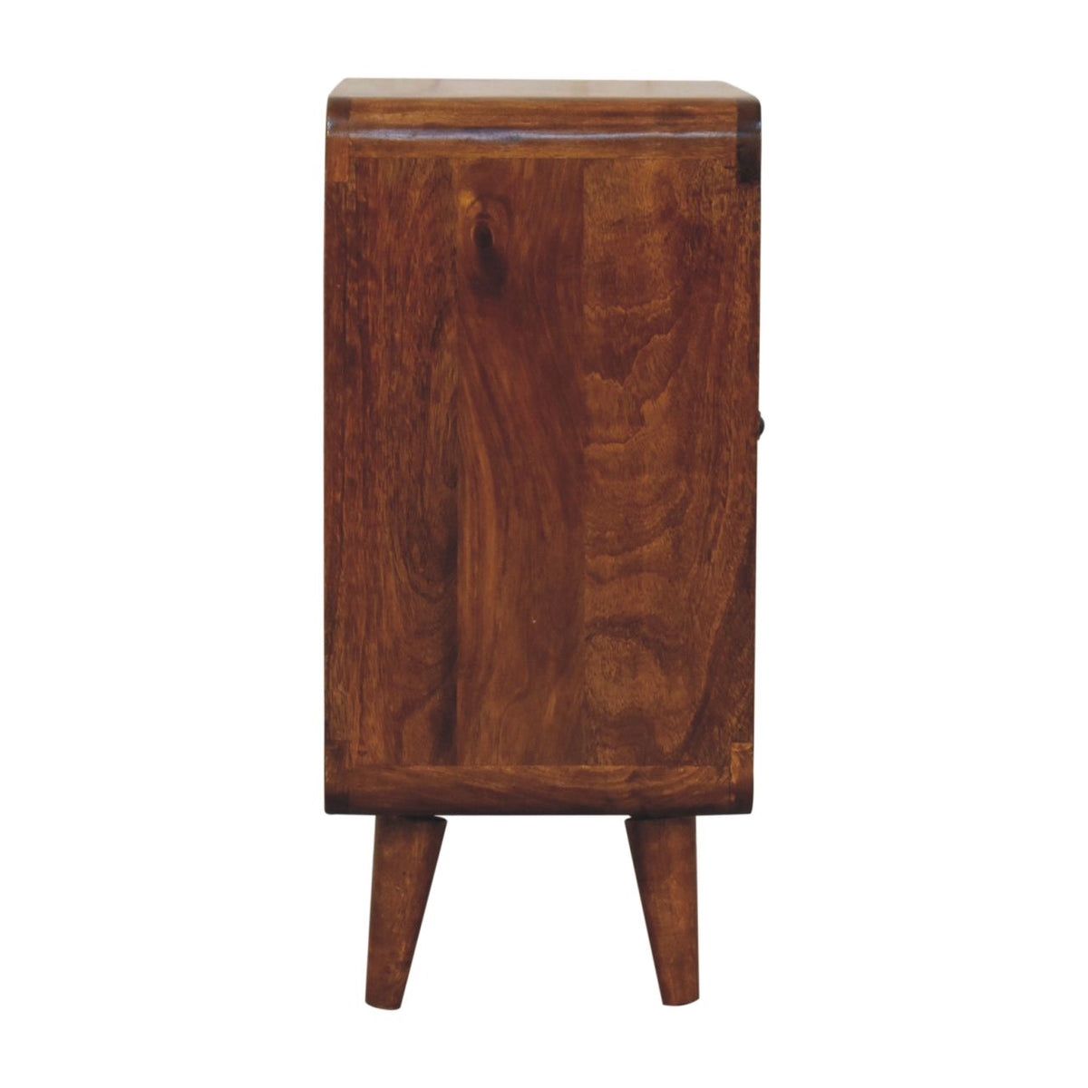 Small Chestnut Wood 2 Door Storage Cabinet