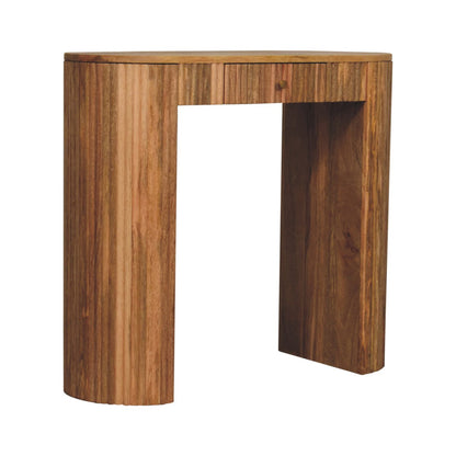 Portland Solid Wood 1 Drawer Console Table