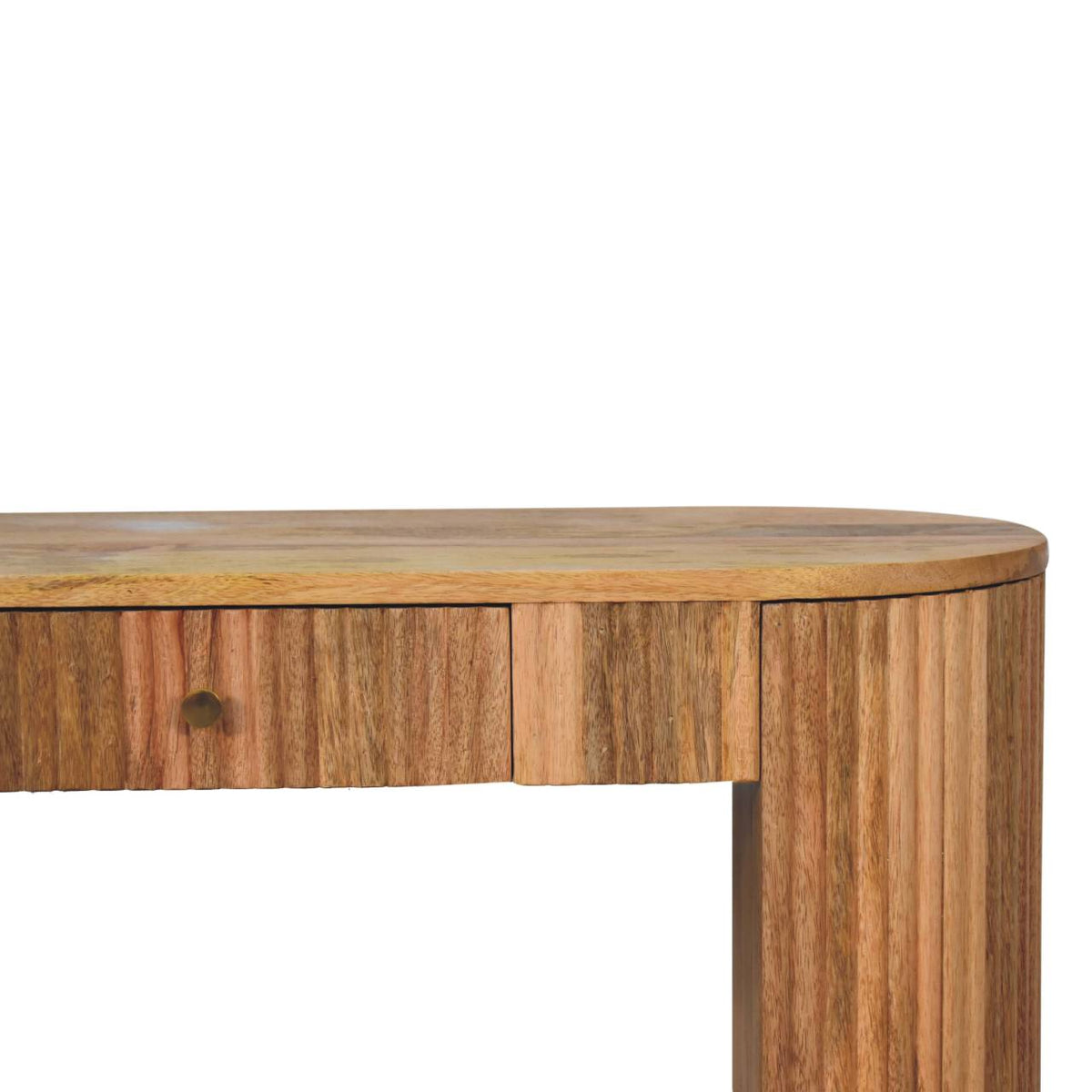 Portland Solid Wood 1 Drawer Console Table