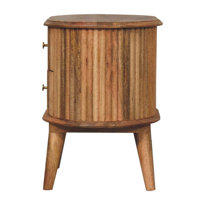 Portland Solid Wood Nordic Nightstand