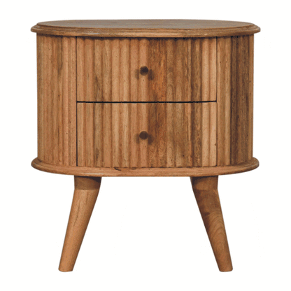 Portland Solid Wood Nordic Nightstand