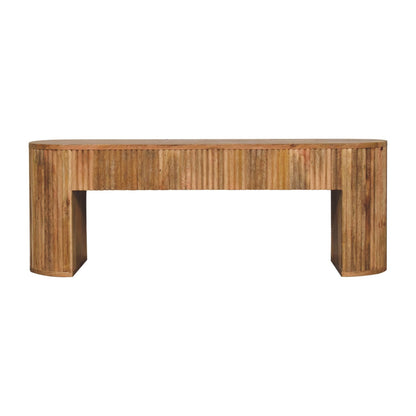 Portland Solid Wood Straight TV Console