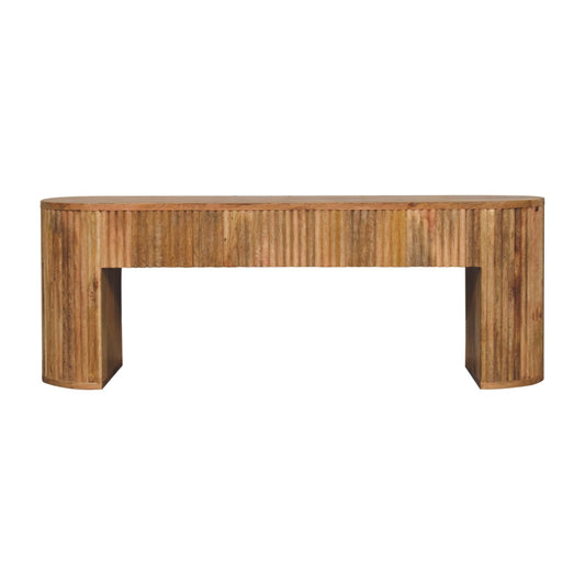 Portland Solid Wood Straight TV Console