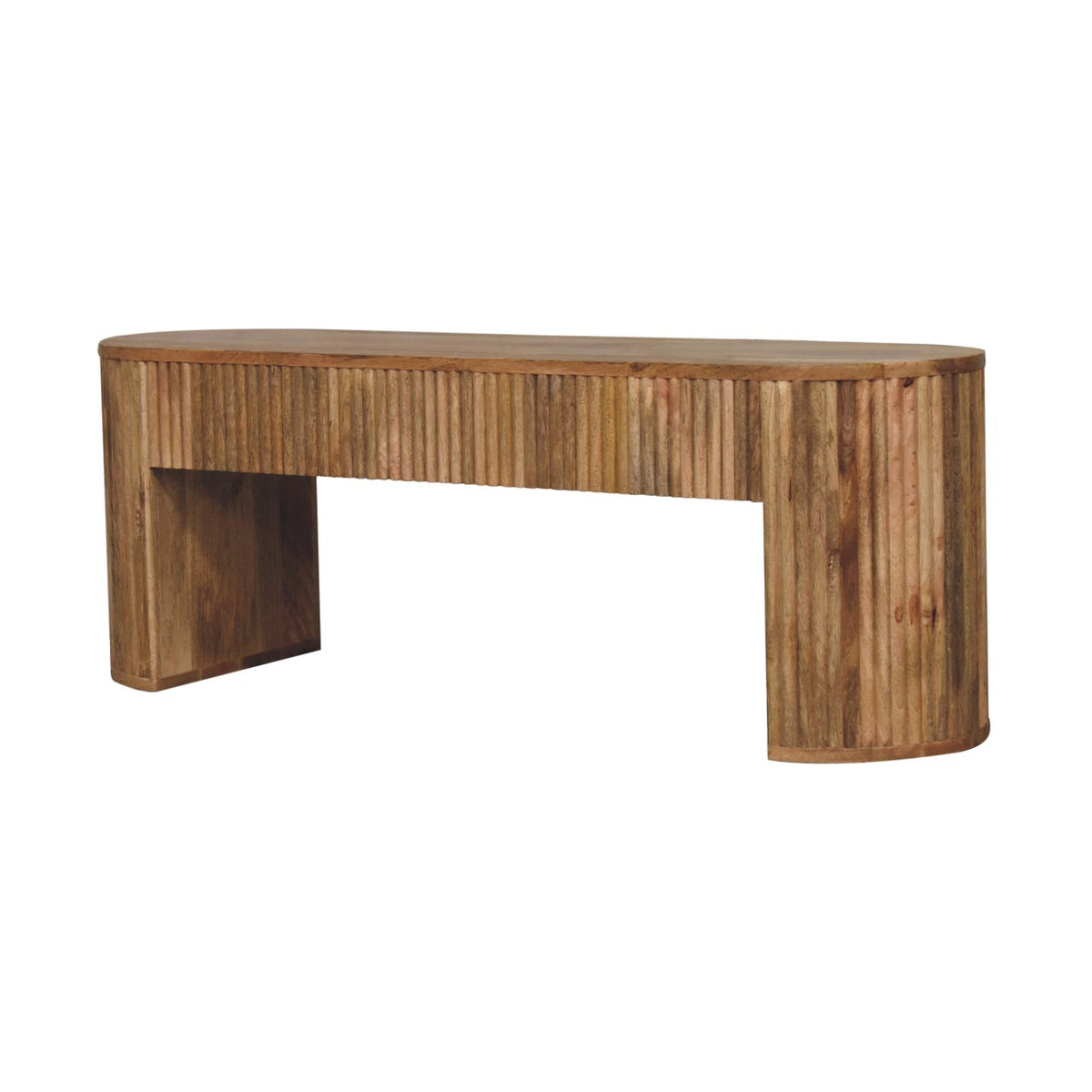 Portland Solid Wood Straight TV Console