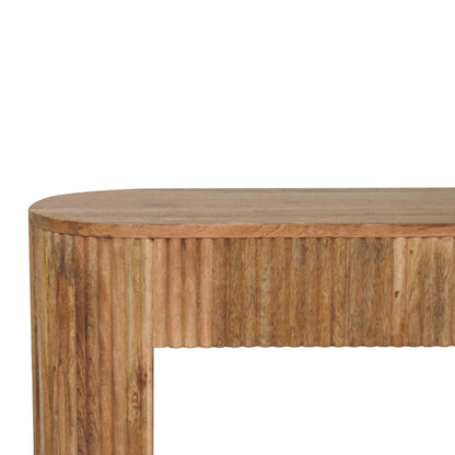 Portland Solid Wood Straight TV Console