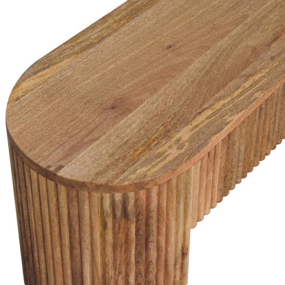 Portland Solid Wood Straight TV Console