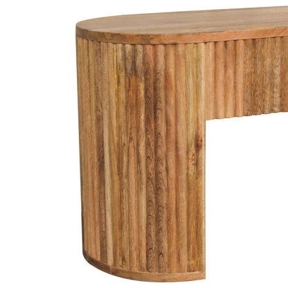 Portland Solid Wood Straight TV Console