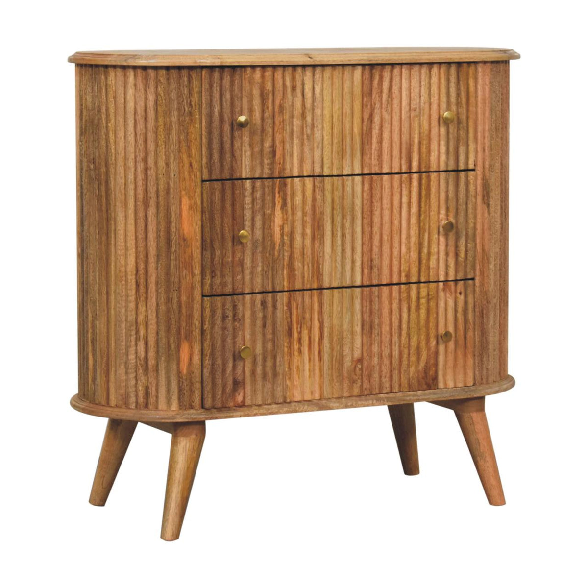 Portland Solid Wood 3 Drawer Chest