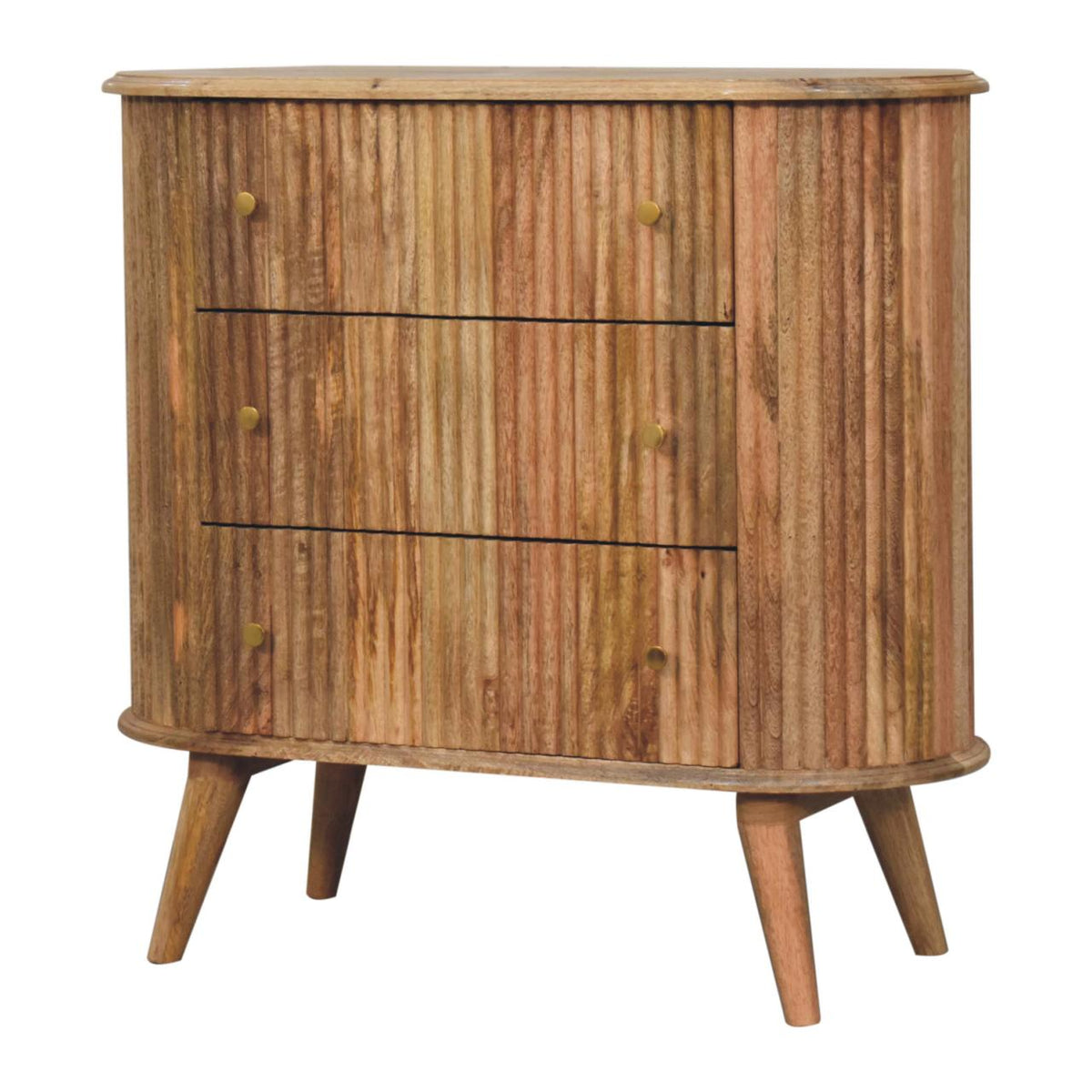 Portland Solid Wood 3 Drawer Chest