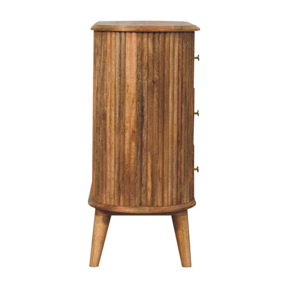Portland Solid Wood 3 Drawer Chest
