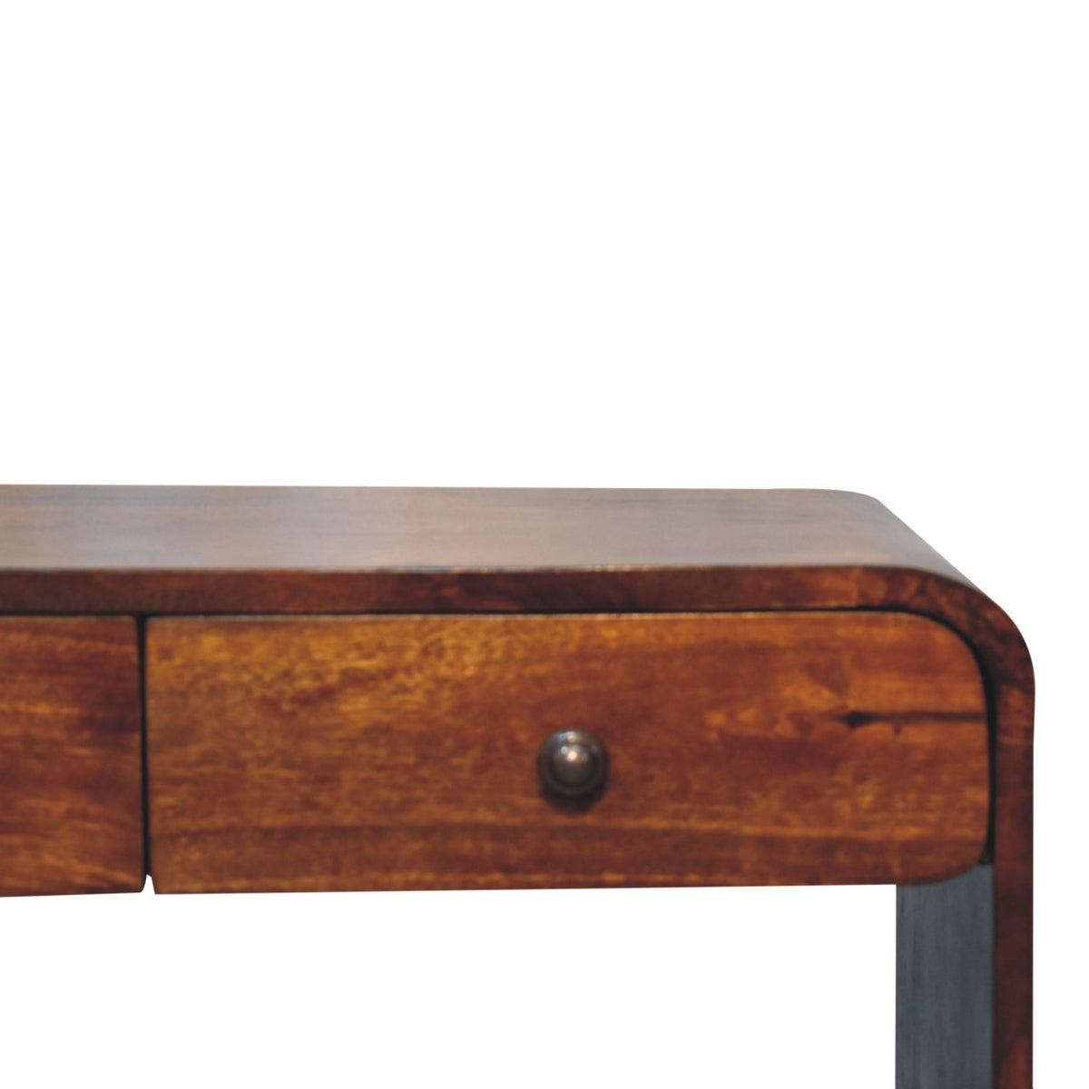 Dallas Slim Chestnut 3 Drawer Media Console