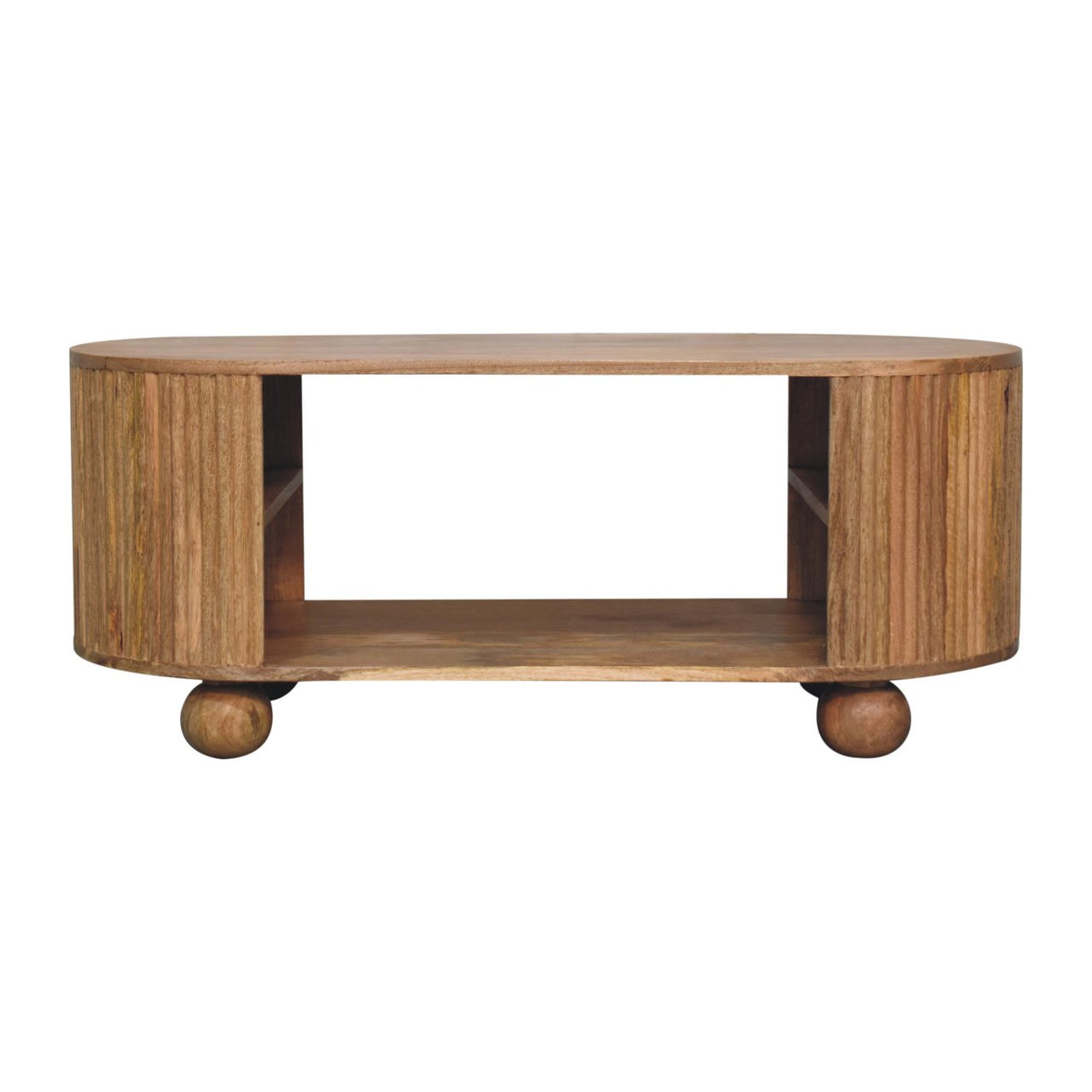 Portland Solid Wood Ball Coffee Table