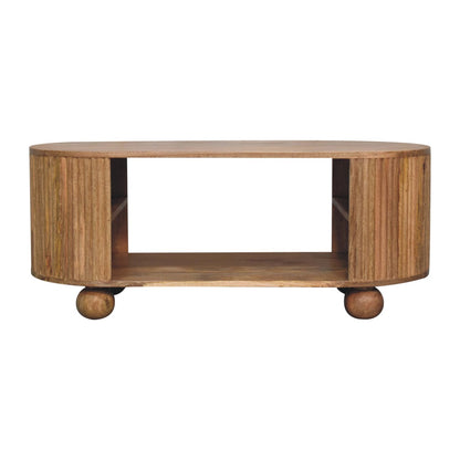 Portland Solid Wood Ball Coffee Table
