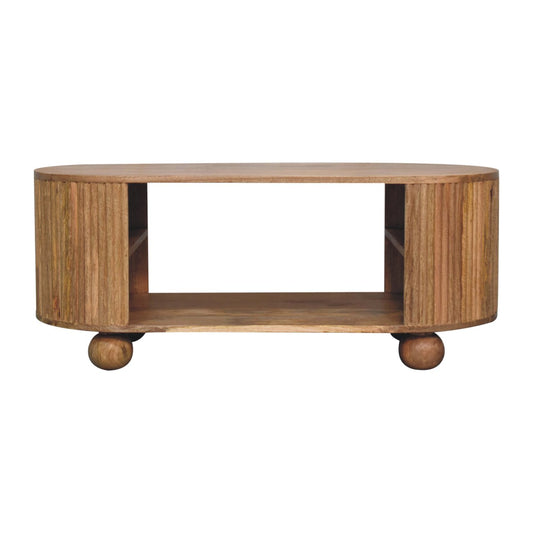 Portland Solid Wood Ball Coffee Table