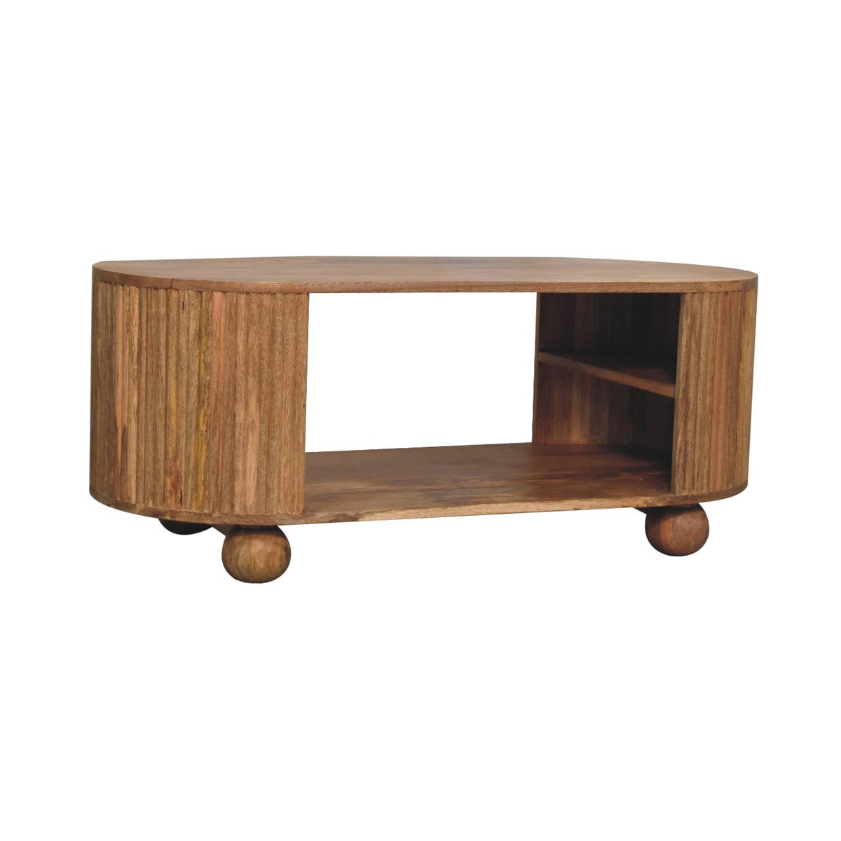Portland Solid Wood Ball Coffee Table