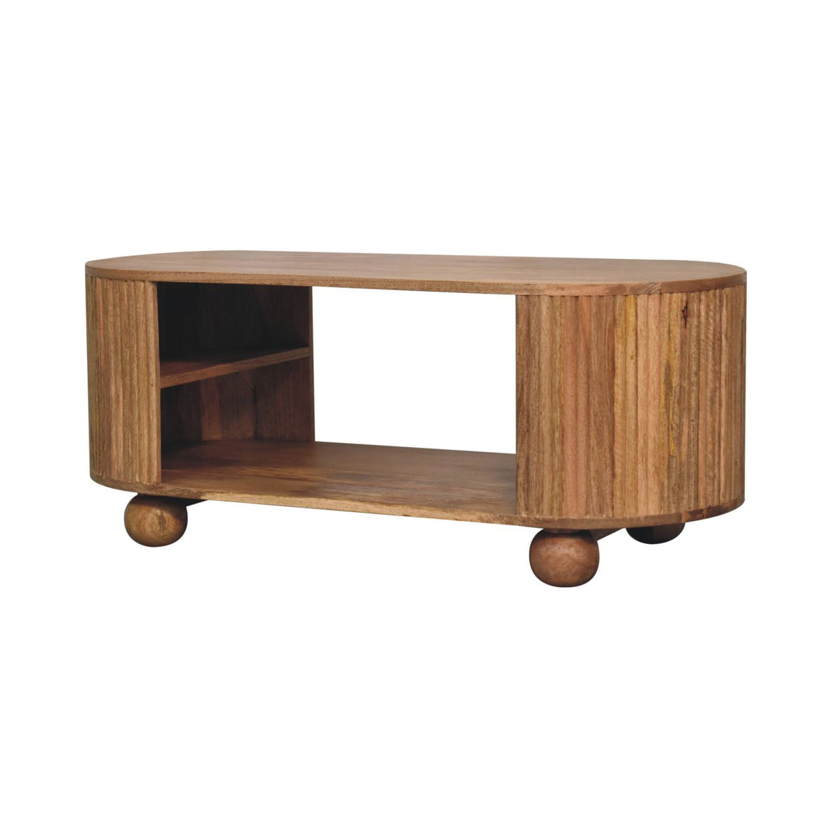 Portland Solid Wood Ball Coffee Table