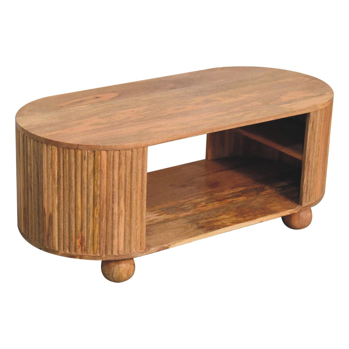 Portland Solid Wood Ball Coffee Table