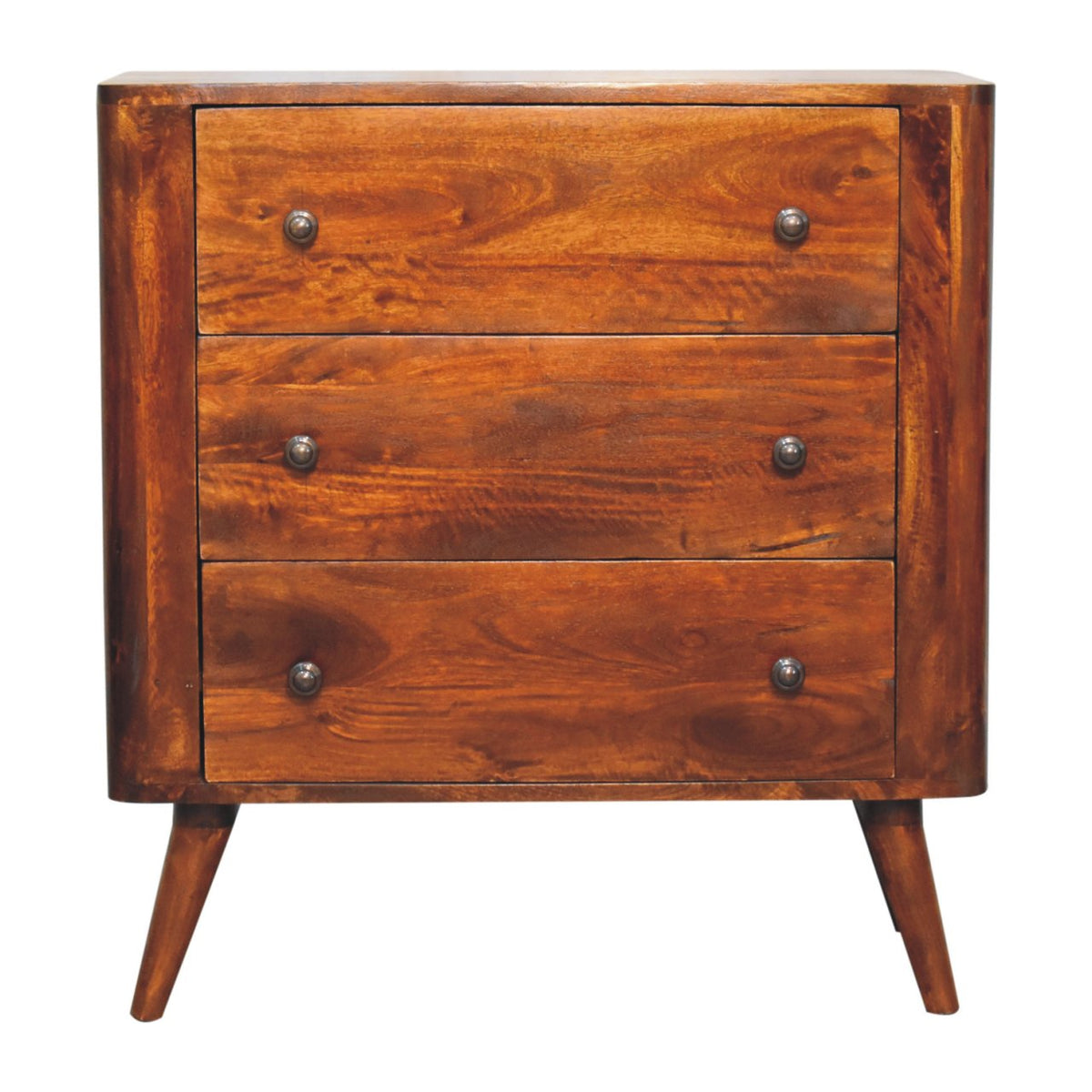 Chestnut Ridge Bera 3 Drawer Wood Chest