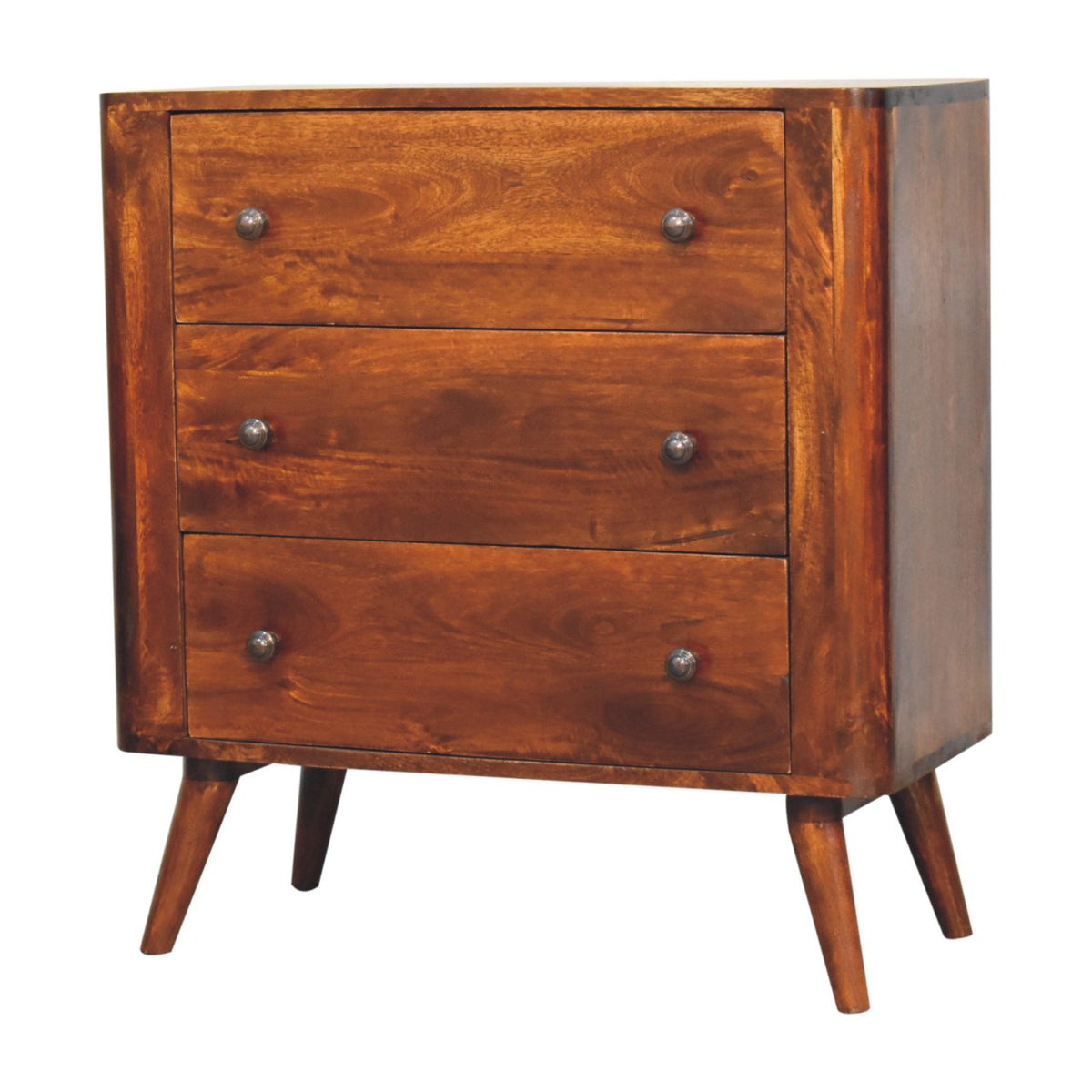 Chestnut Ridge Bera 3 Drawer Wood Chest