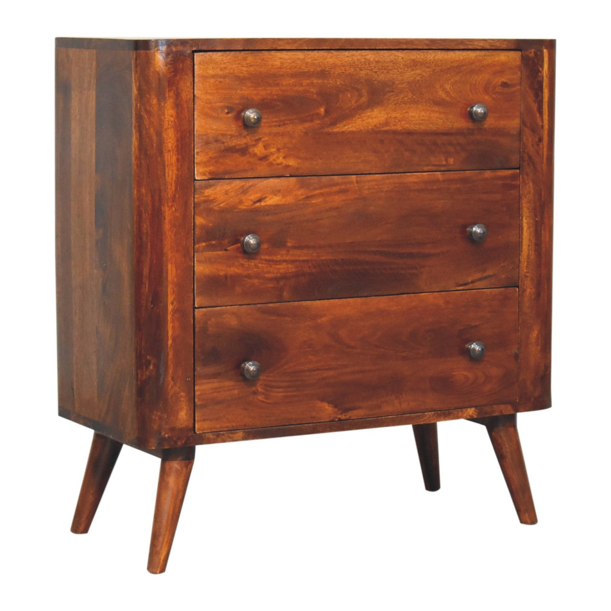 Chestnut Ridge Bera 3 Drawer Wood Chest