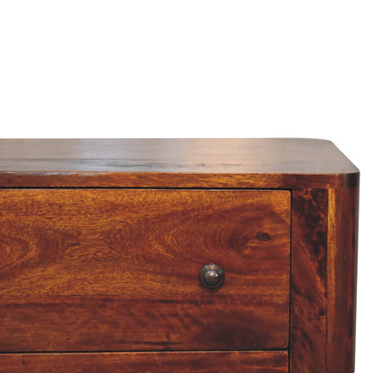 Chestnut Ridge Bera 3 Drawer Wood Chest
