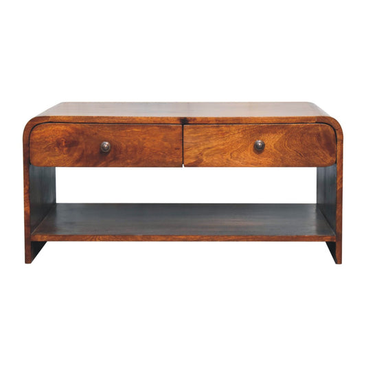 Dallas Solid Wood Slim Coffee Table