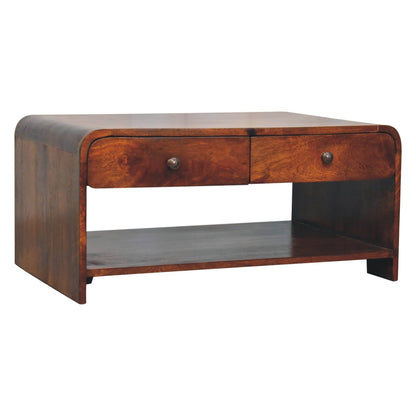 Dallas Solid Wood Slim Coffee Table