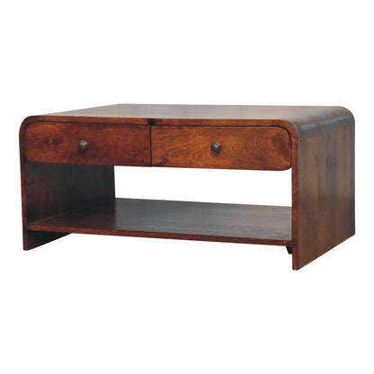 Dallas Solid Wood Slim Coffee Table