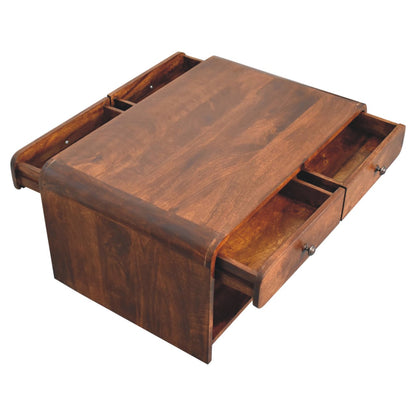 Dallas Solid Wood Slim Coffee Table