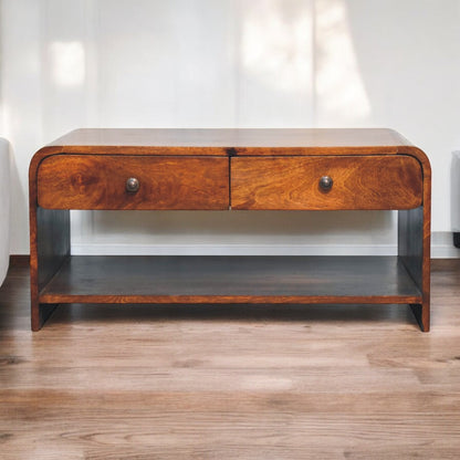 Dallas Solid Wood Slim Coffee Table