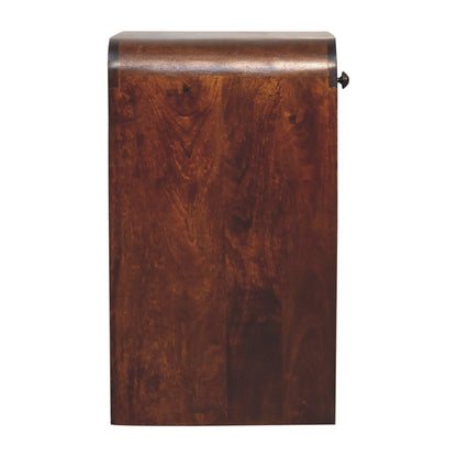 Dallas Solid Wood 1 Drawer Nightstand