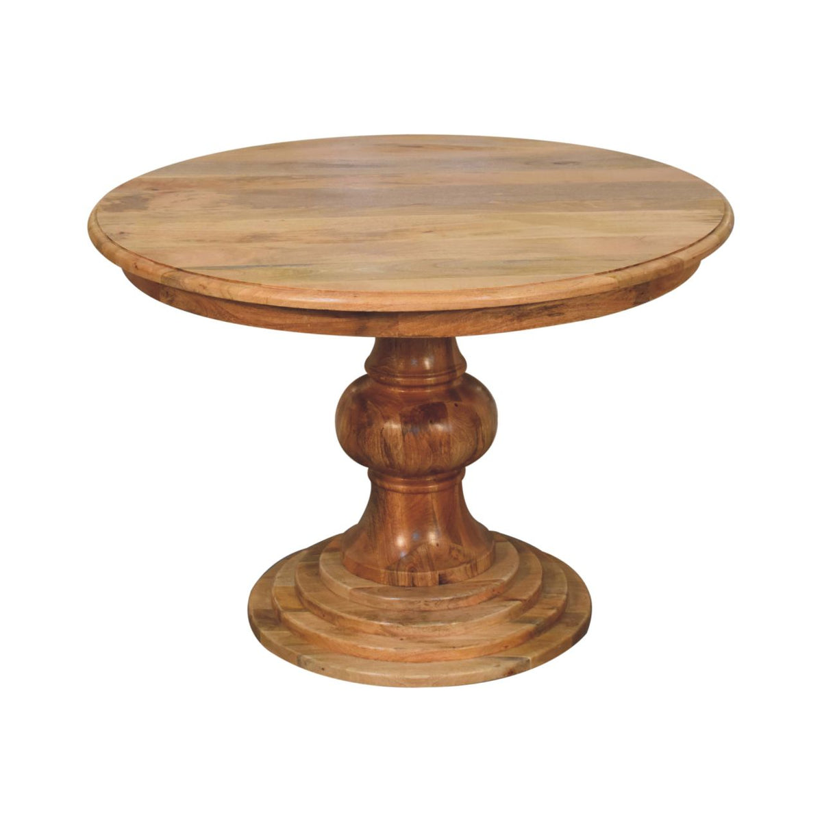 Georgetown Turned Pedestal Wood Dining Table