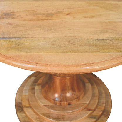 Georgetown Turned Pedestal Wood Dining Table