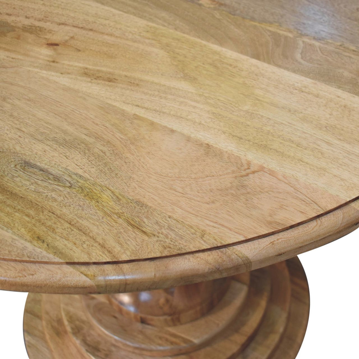Georgetown Turned Pedestal Wood Dining Table