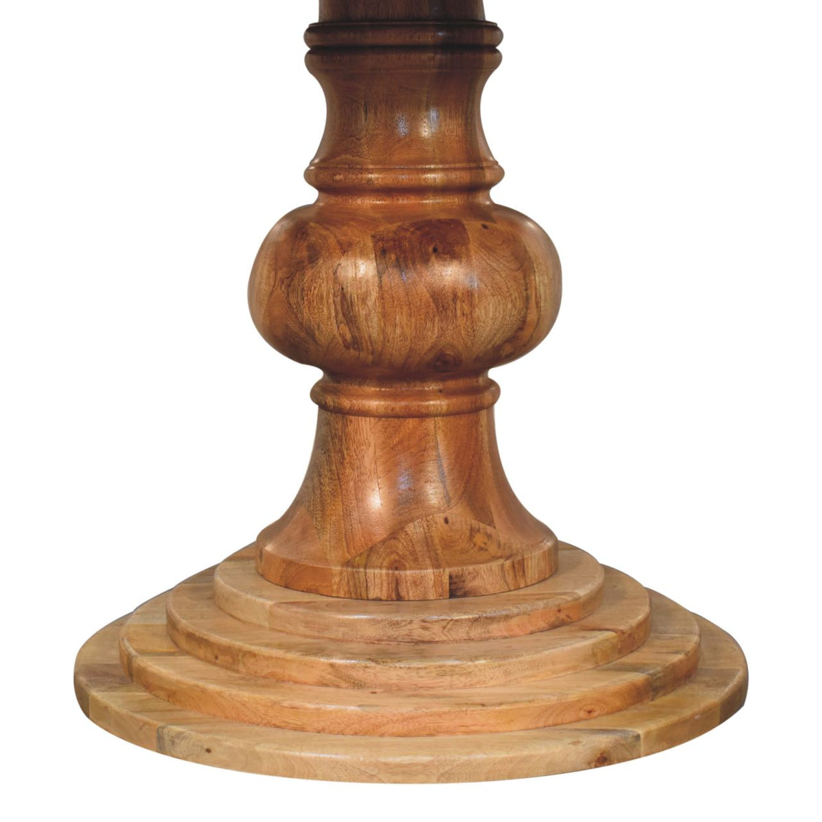Georgetown Turned Pedestal Wood Dining Table