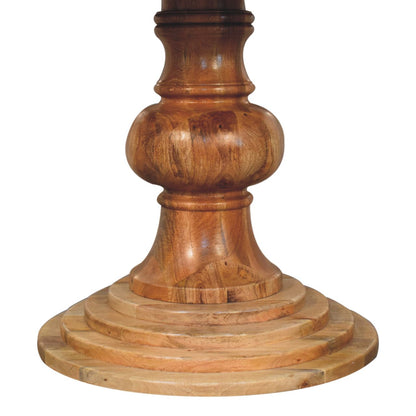 Georgetown Turned Pedestal Wood Dining Table