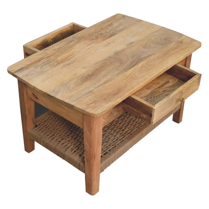 Monterey Amber Oak 2-Drawer Coffee Table