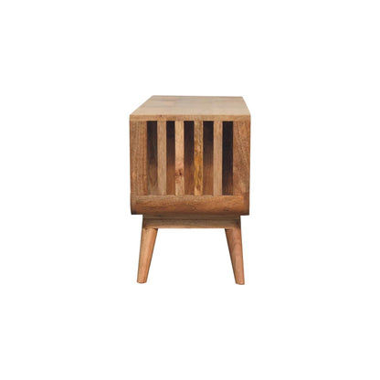 Portland Solid Wood 2 Drawer TV Console