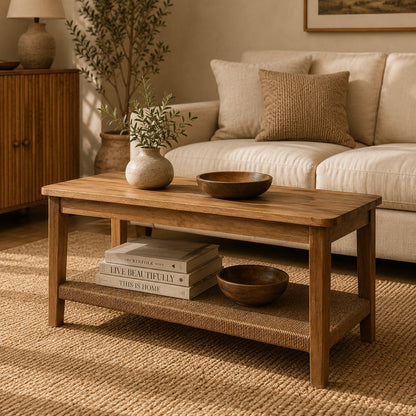 Monterey Amber Oak Coffee Table