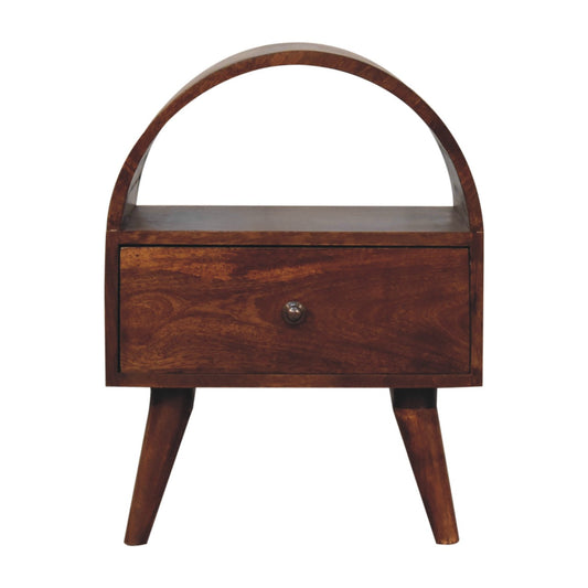Chestnut Ridge 1 Drawer Dome Nightstand