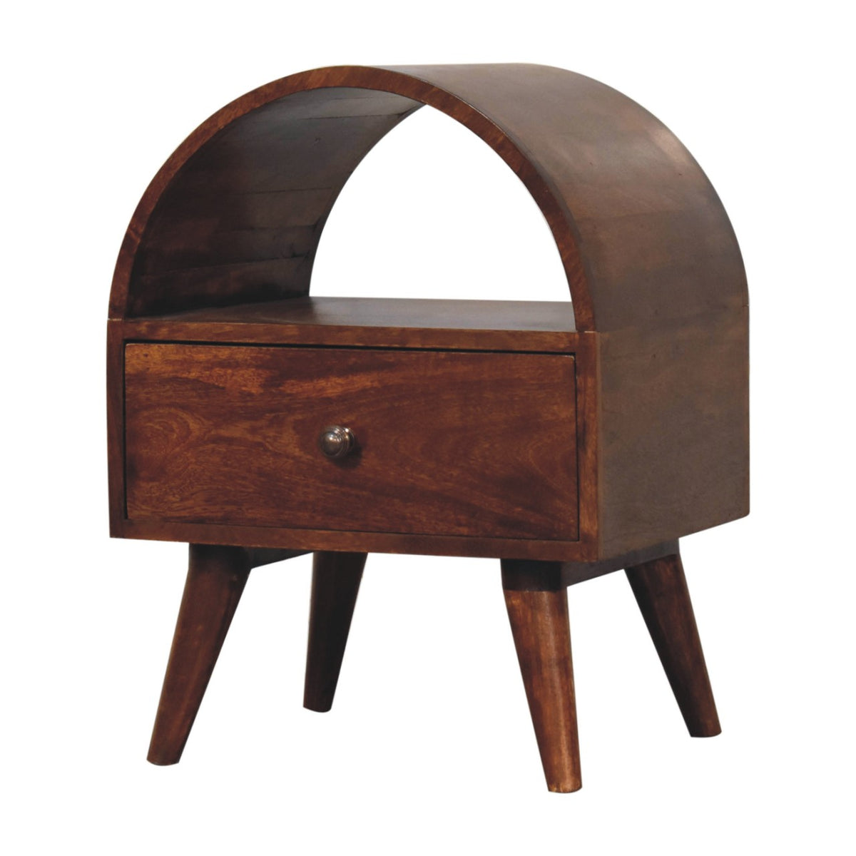 Chestnut Ridge 1 Drawer Dome Nightstand
