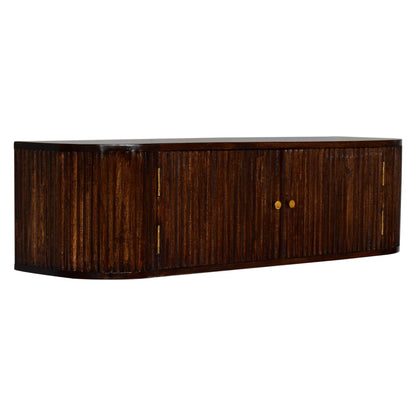 Boulder Chestnut Floating Wall Console