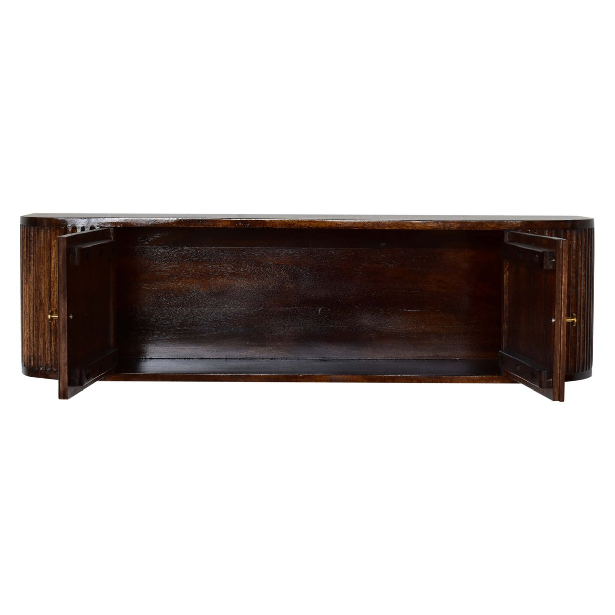 Boulder Chestnut Floating Wall Console