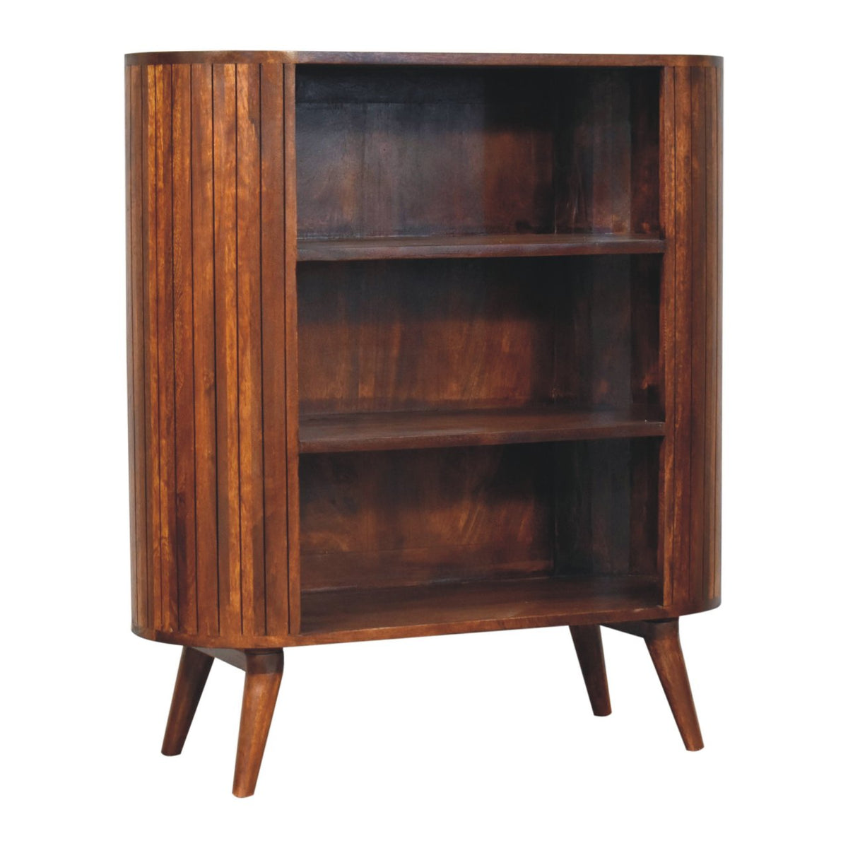 Camden Chestnut 3-Tier Open Bookcase