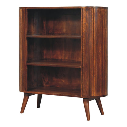 Camden Chestnut 3-Tier Open Bookcase