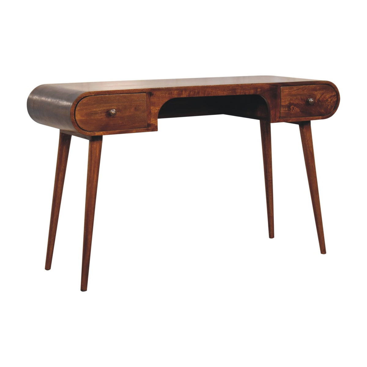 Chestnut Ridge 2 Drawer Arch Writing Desk