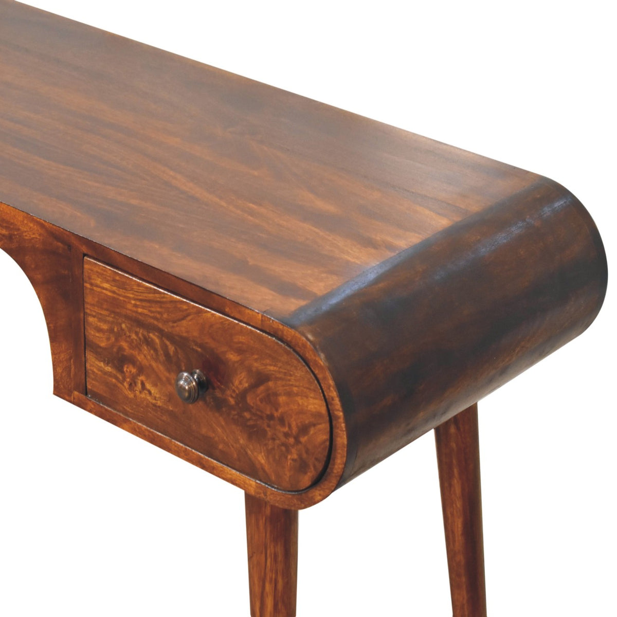 Chestnut Ridge 2 Drawer Arch Writing Desk