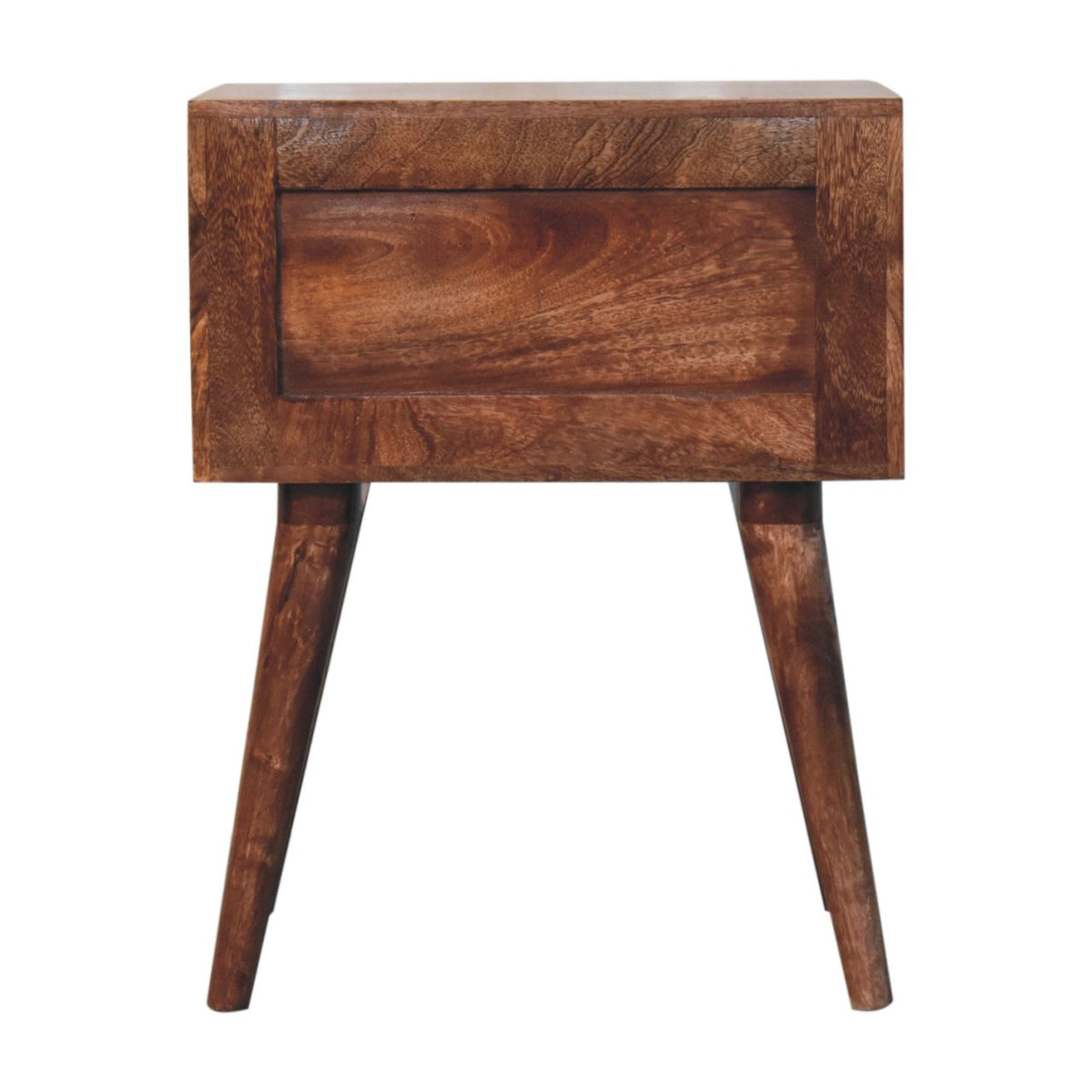 Marfa Honey Bone Inlay 2 Drawer Nightstand
